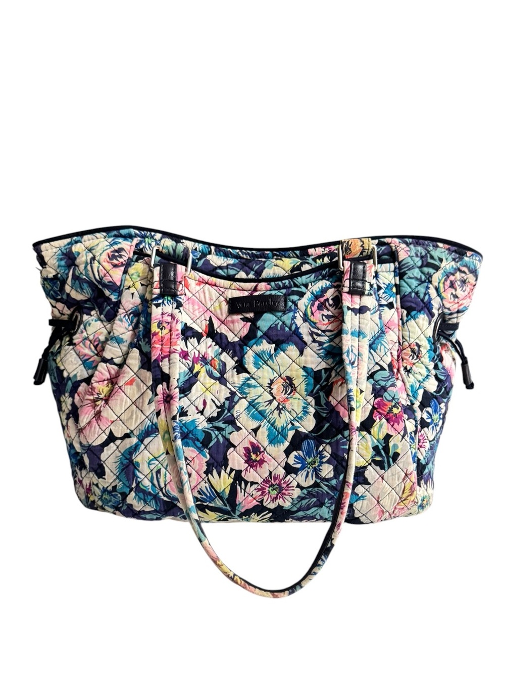Vera Bradley Garden Grove Iconic Mini Glenna Satchel Bohemian Cottage Floral View 2